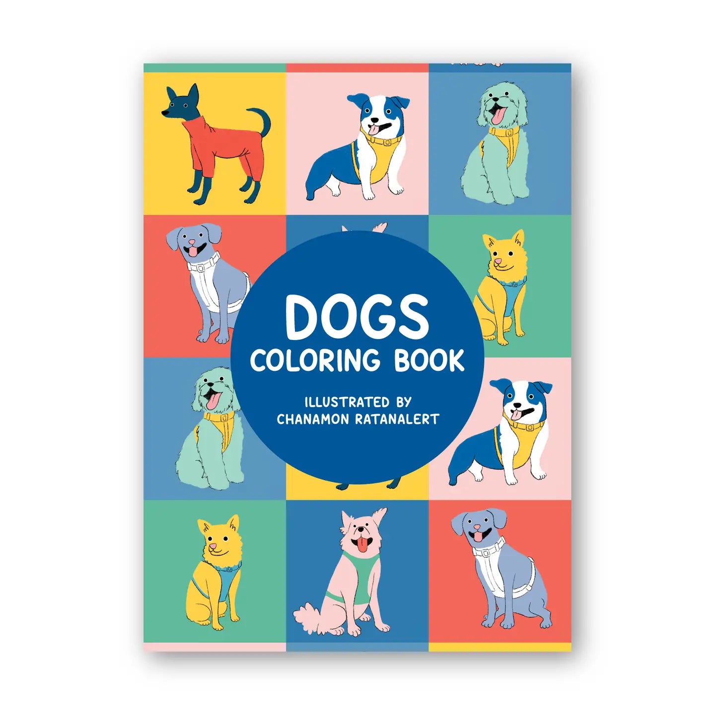 Maison Chanamon: Dogs Coloring Book