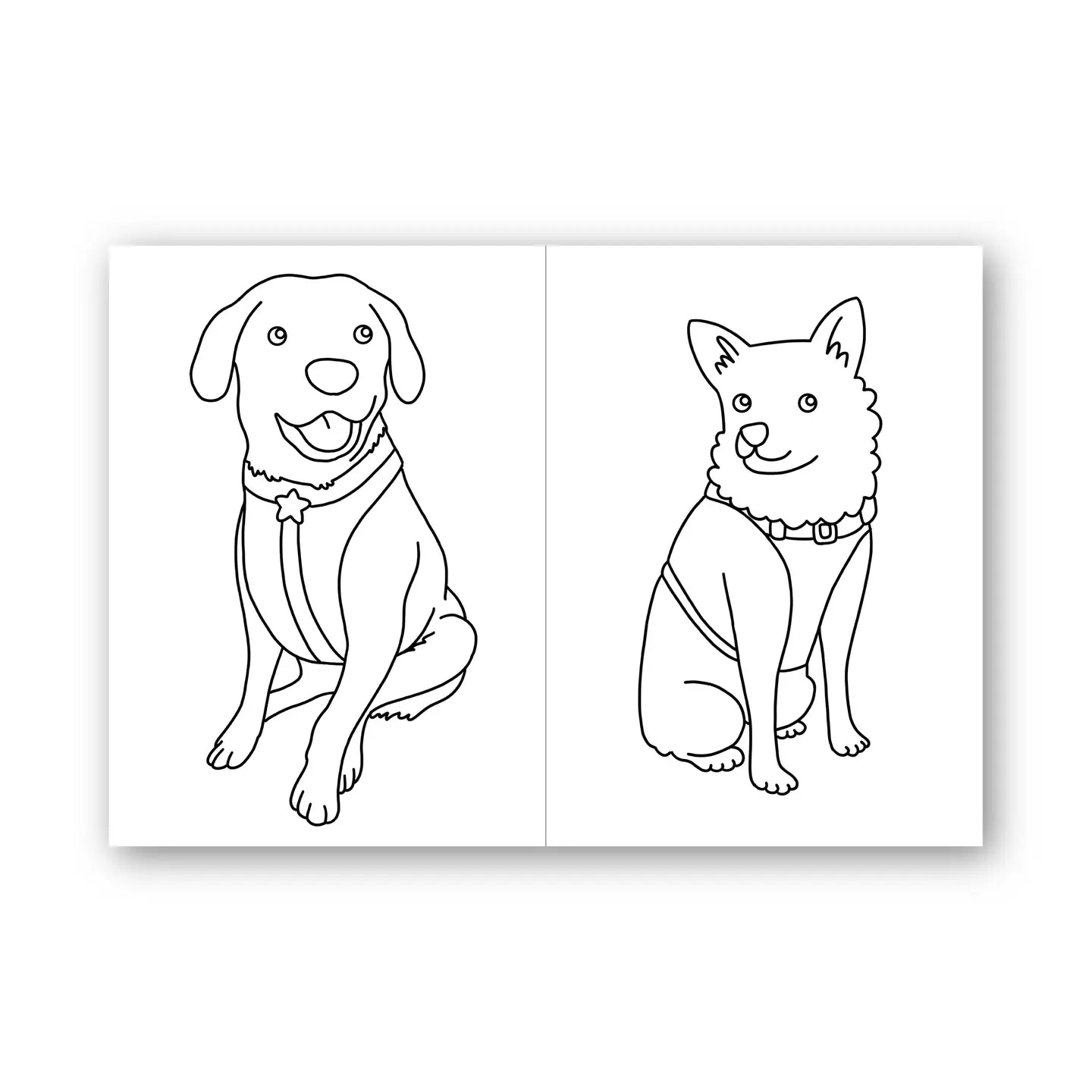 Maison Chanamon: Dogs Coloring Book