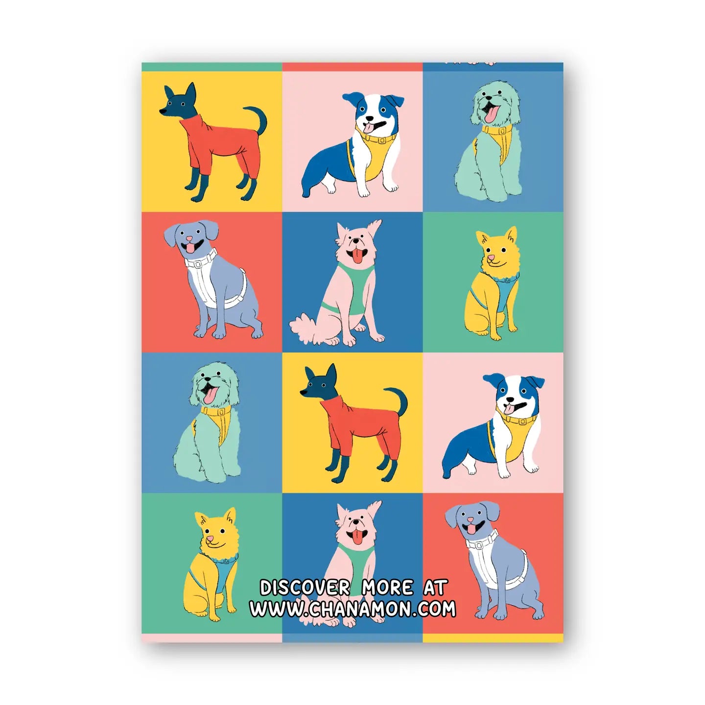 Maison Chanamon: Dogs Coloring Book