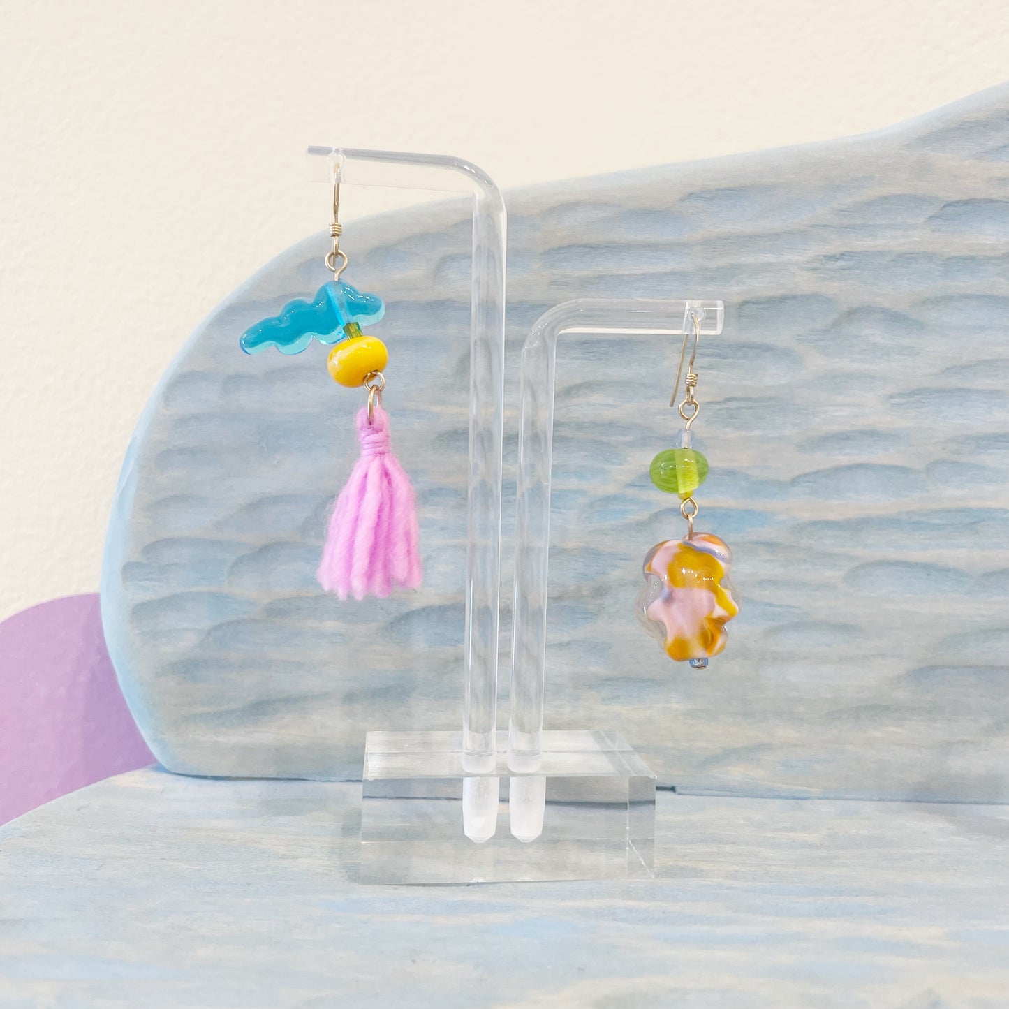 Karyn Lao: Glass Earrings