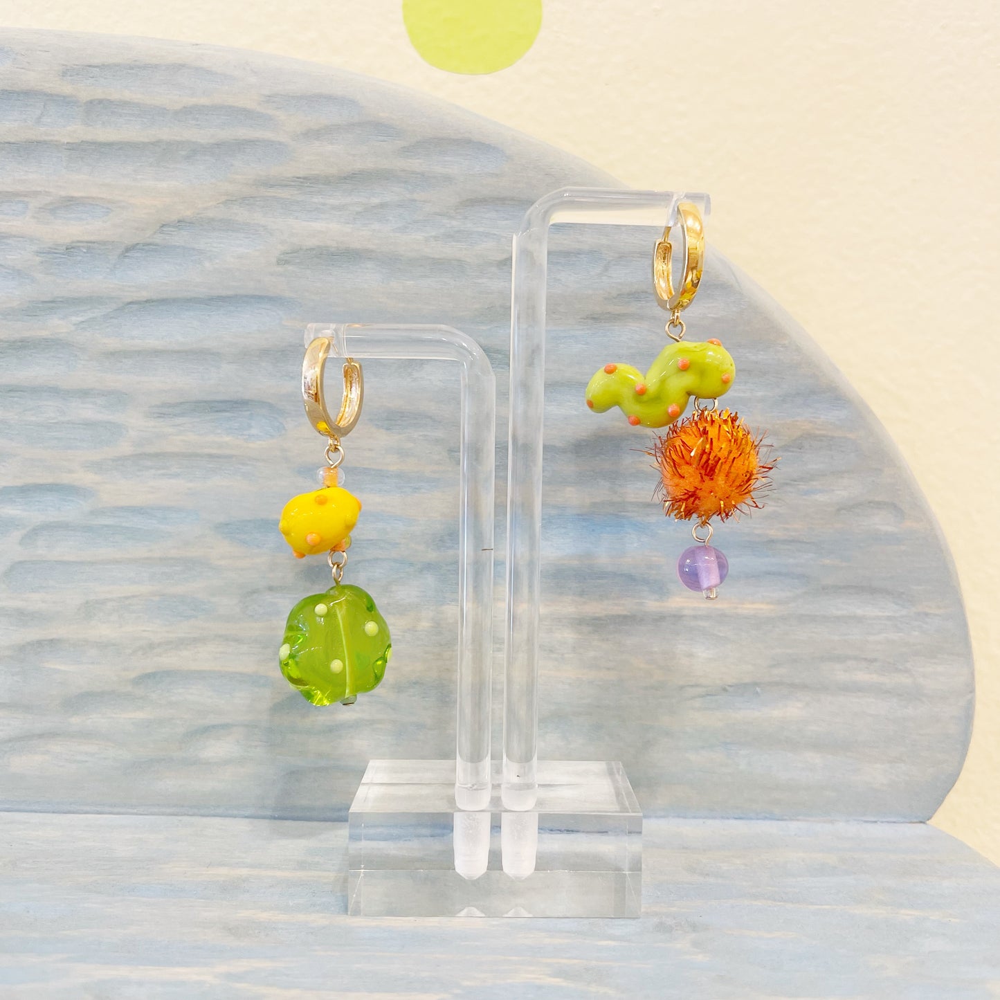 Karyn Lao: Glass Earrings