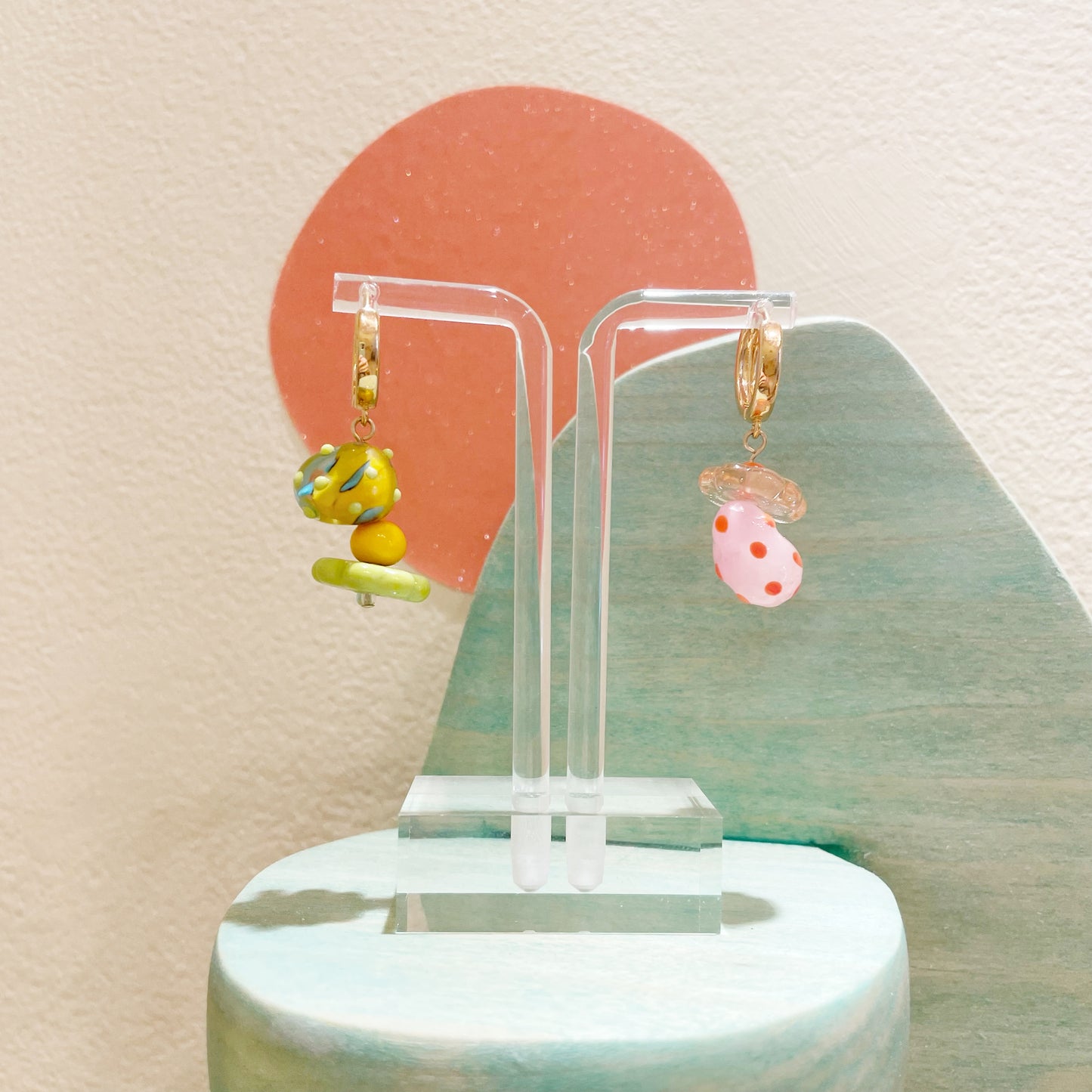 Karyn Lao: Glass Earrings