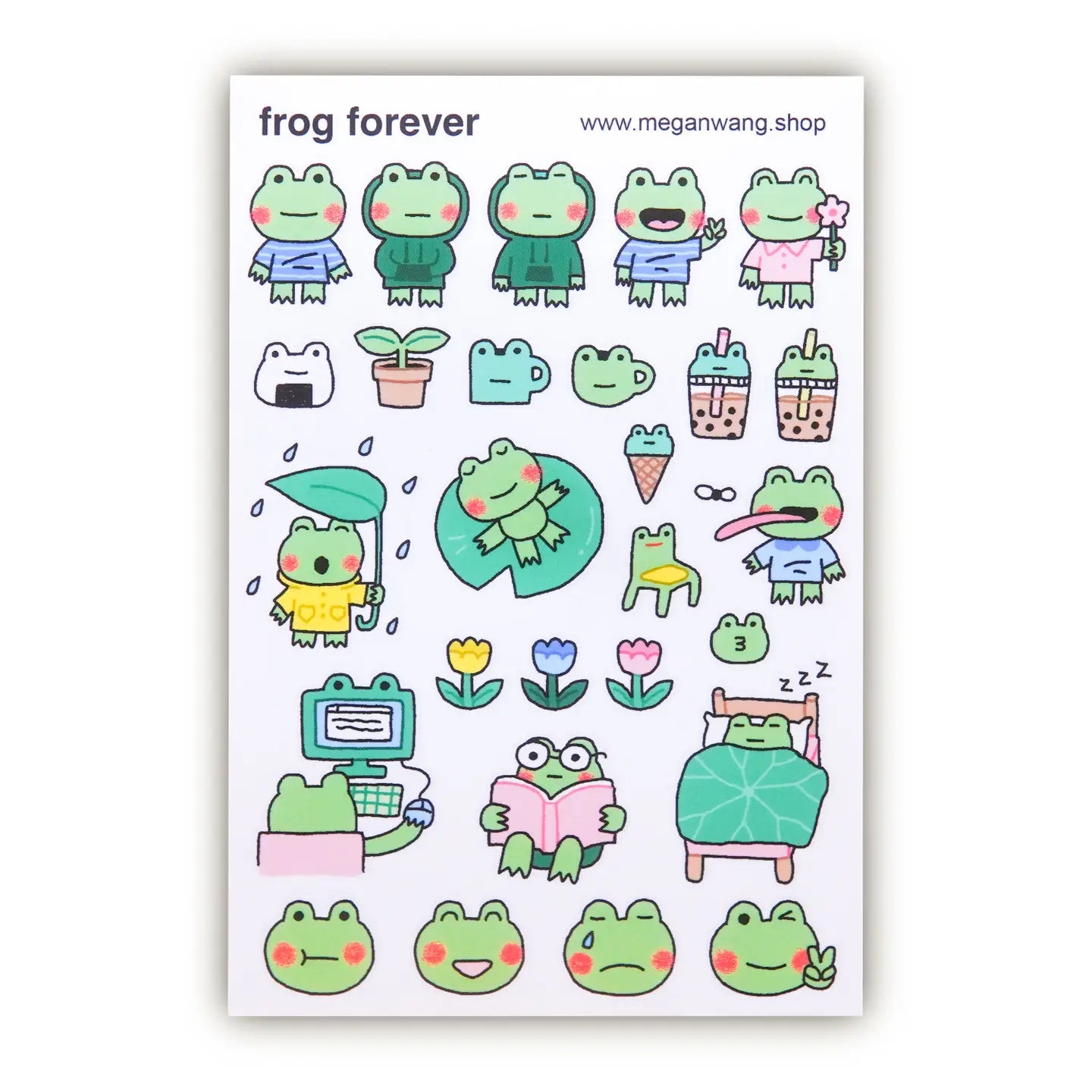 Megan Wang: Sticker Sheets