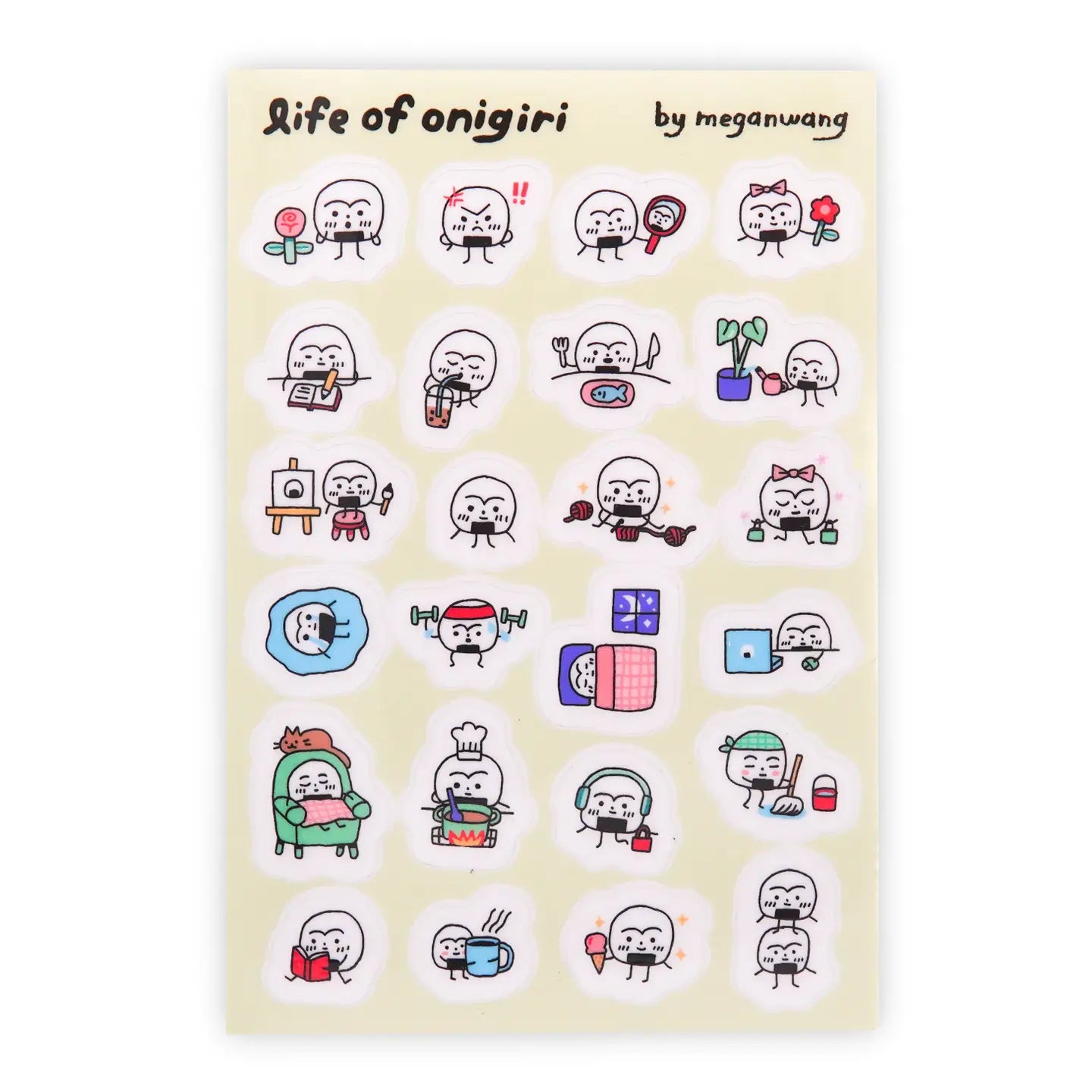 Megan Wang: Sticker Sheets