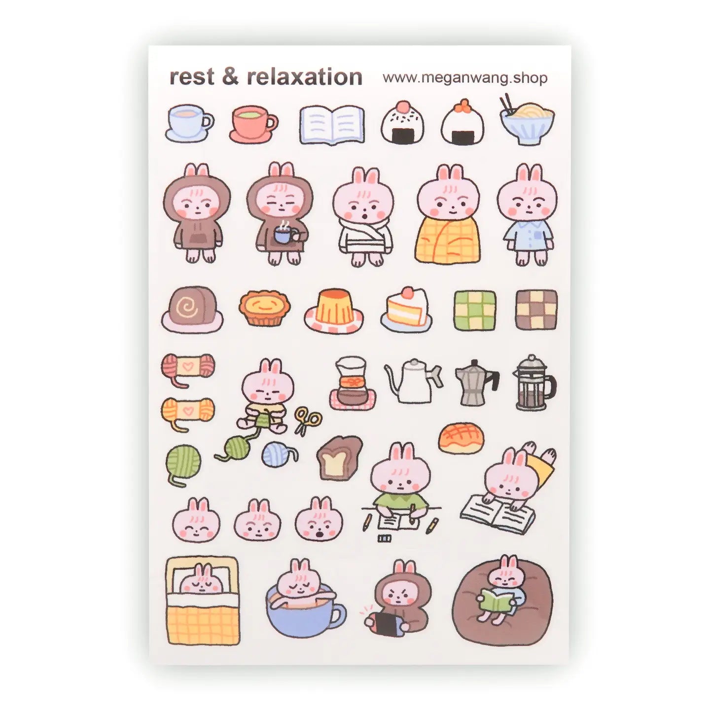 Megan Wang: Sticker Sheets