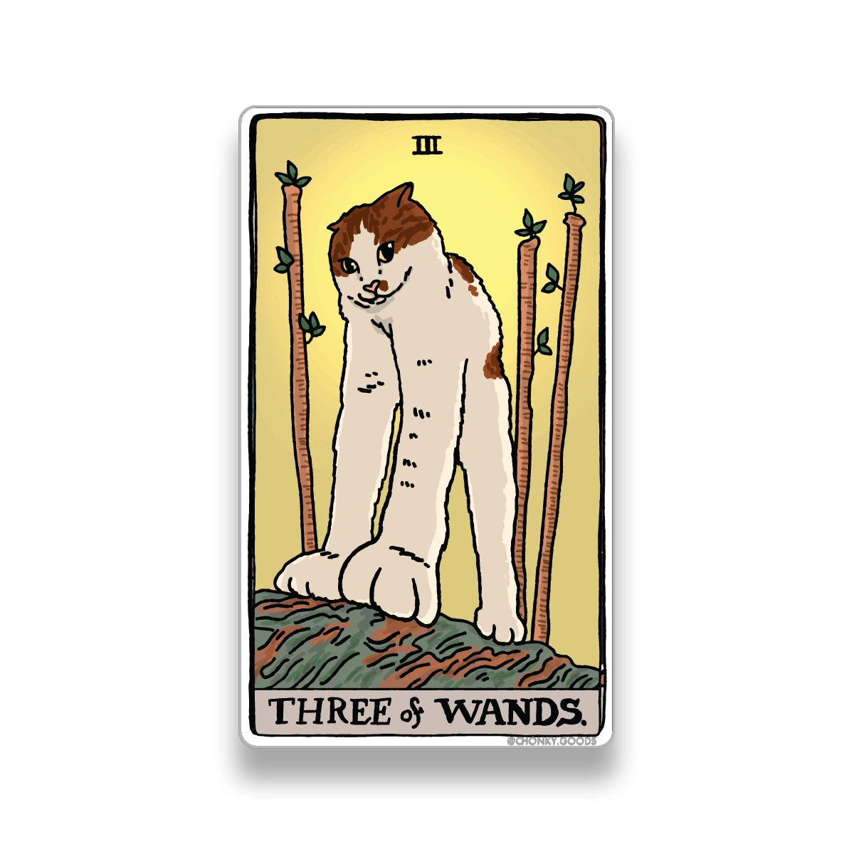 Ping Hatta: Cat Meme Tarot Stickers (Minor Arcana)