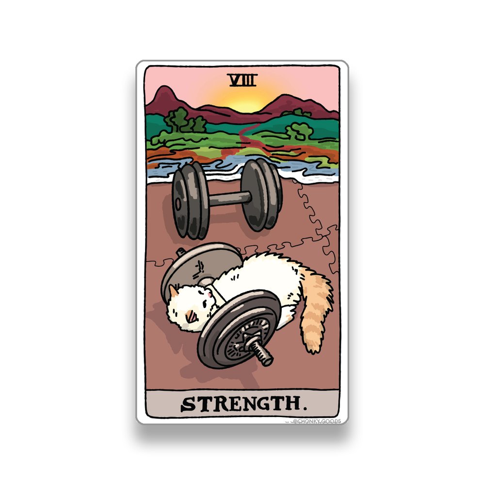 Ping Hatta: Cat Meme Tarot Stickers (Major Arcana)