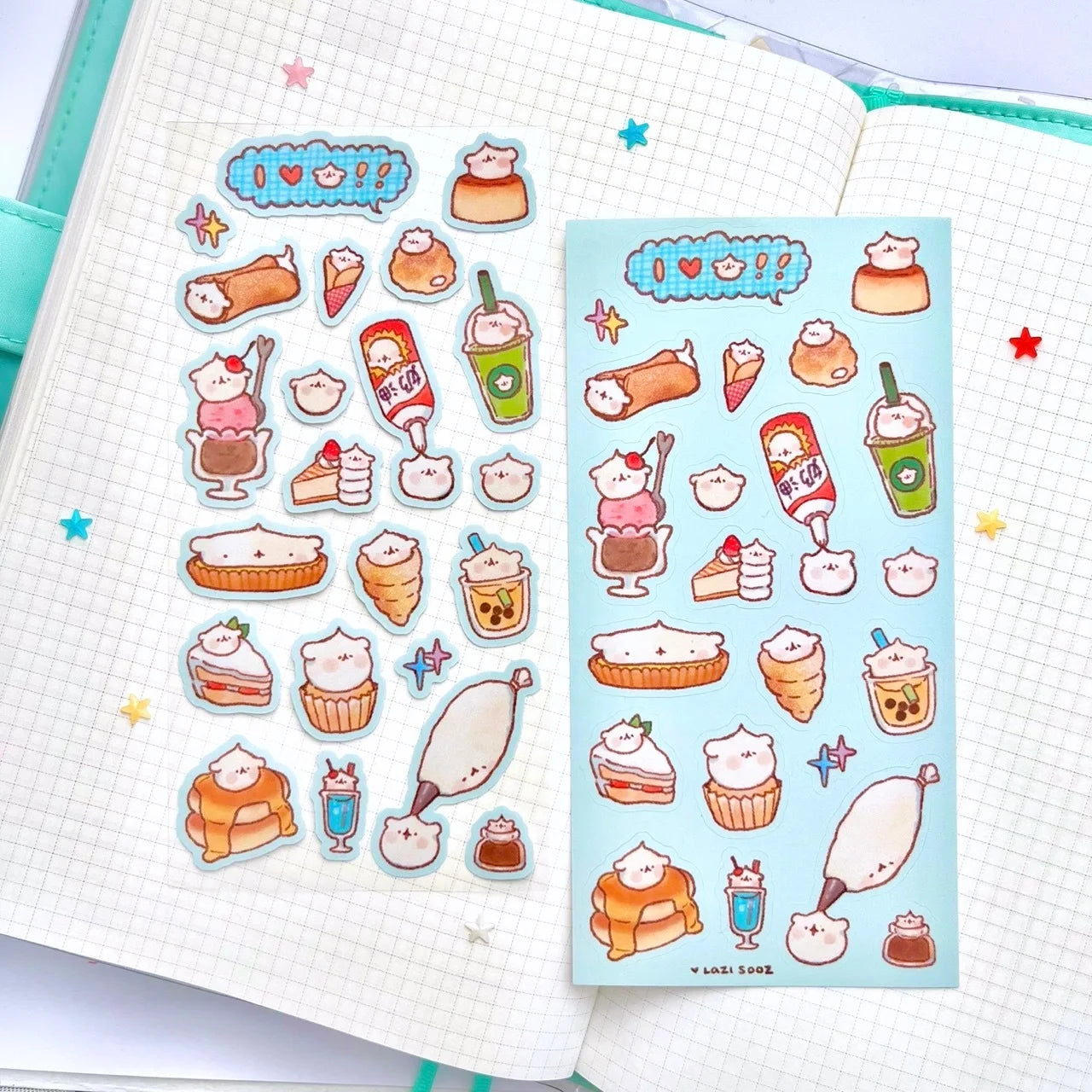 LAZI SOOZ: Sticker Sheets