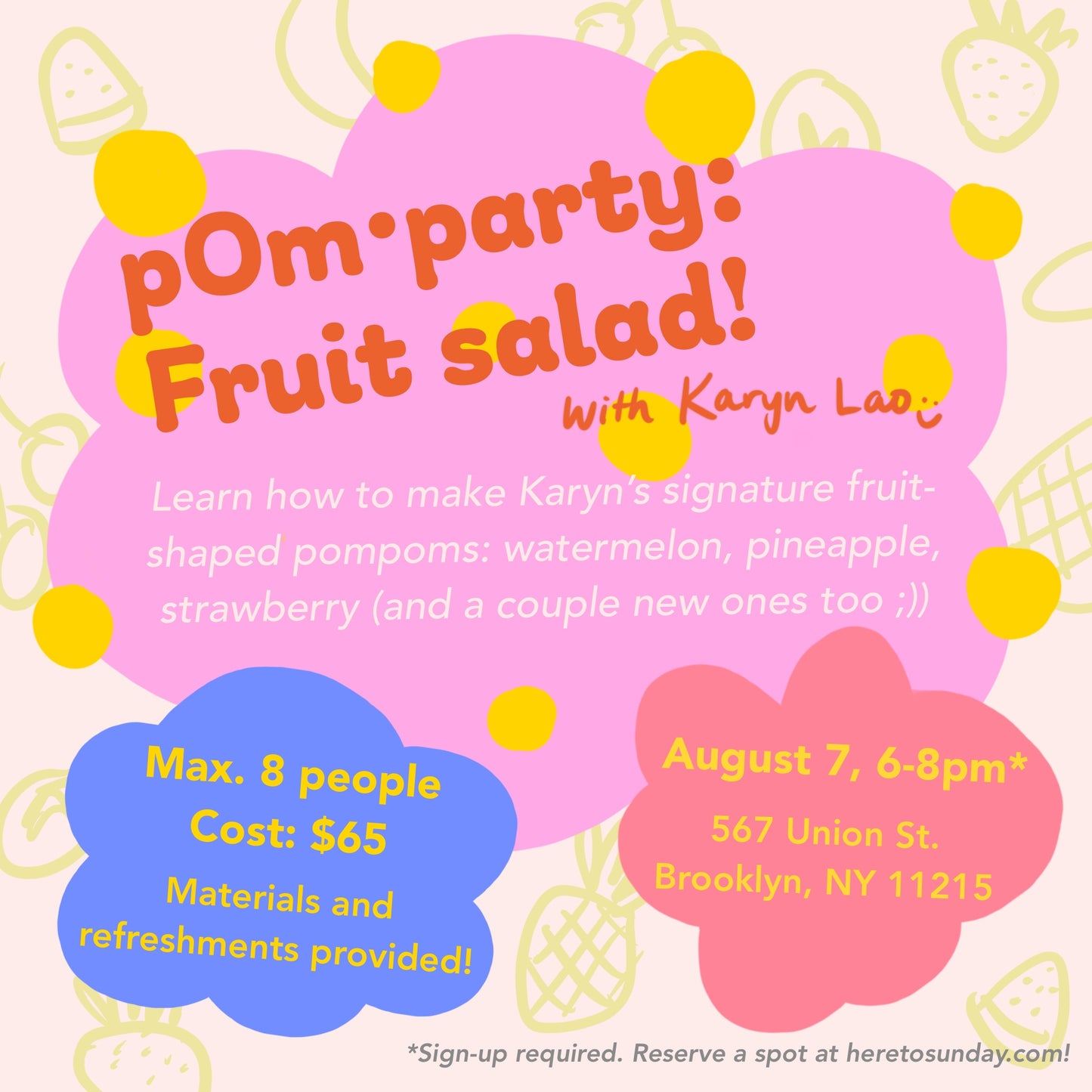 Karyn Lao: pOm•Party Workshops