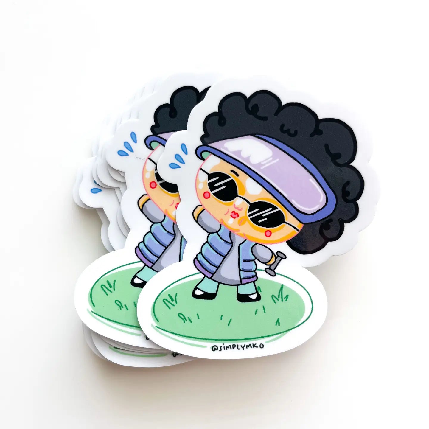 simplyMKO: Ajumma Stickers