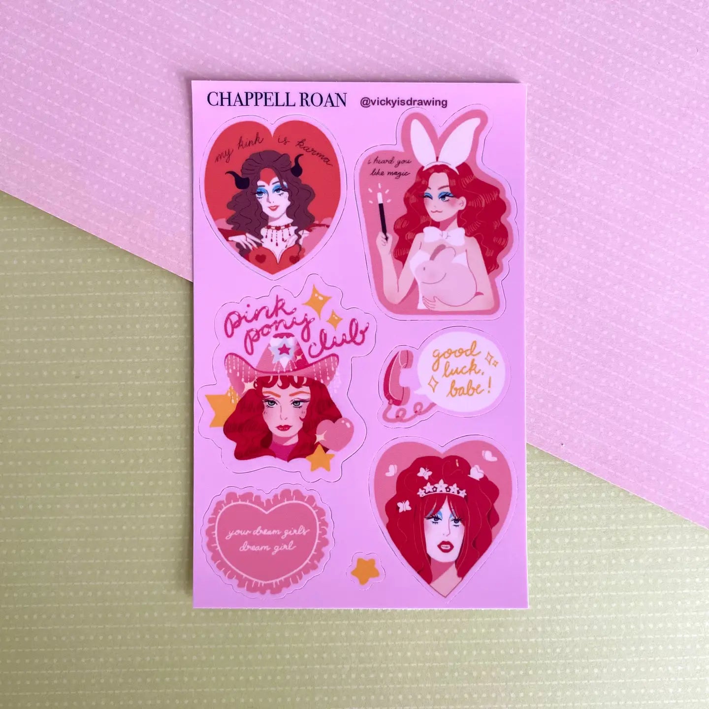 vickyisdrawing: Sticker Sheets