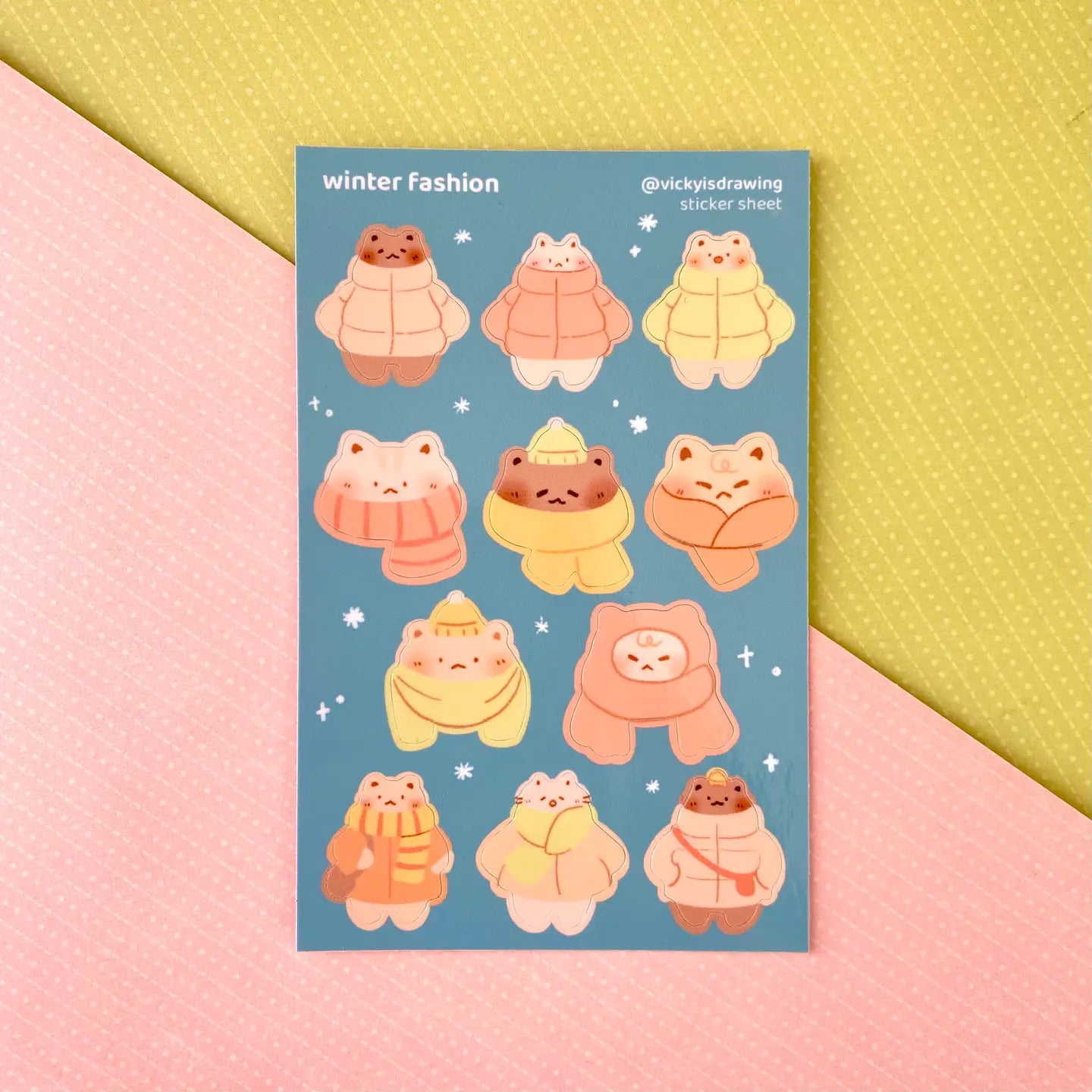 vickyisdrawing: Sticker Sheets