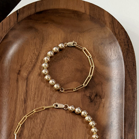 Ellen Chiu: Ball & Chain Bracelet – From Here to Sunday